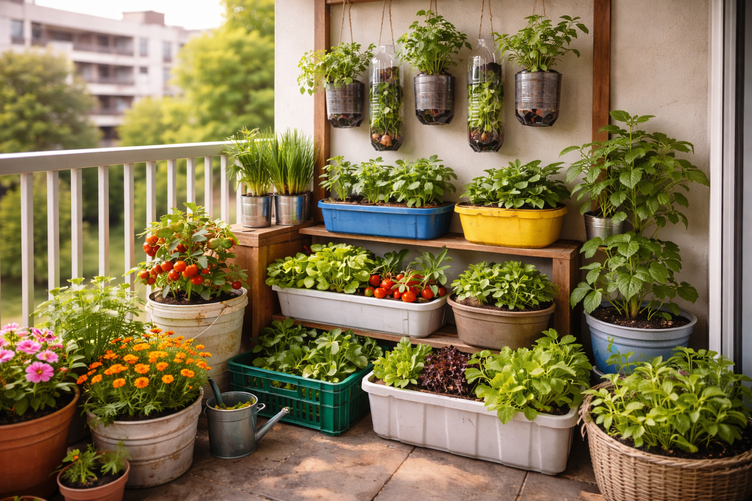 Low-Cost Balcony Garden Upgrades