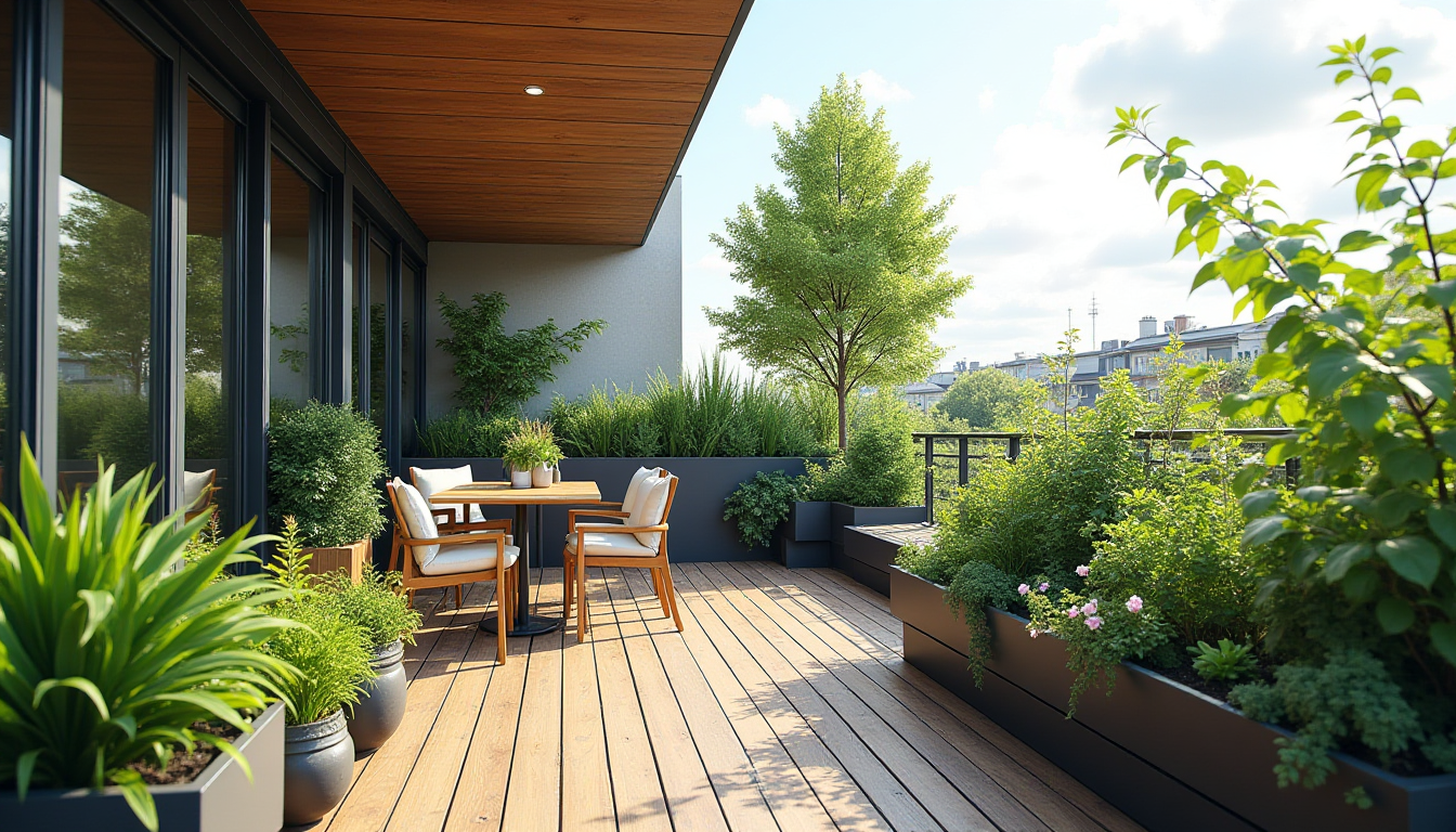 Balcony Garden Ideas for Full Sun