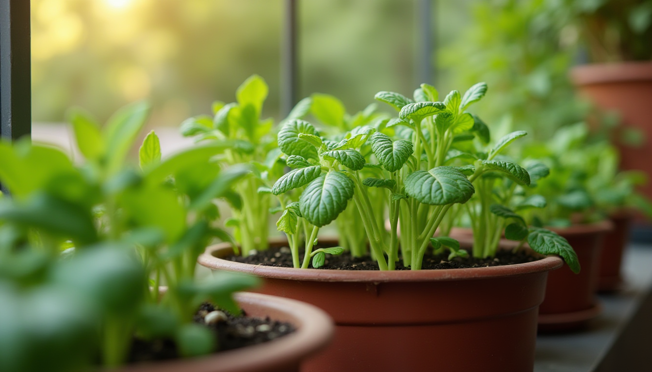 Grow Vegetables in Small Balcony Pot