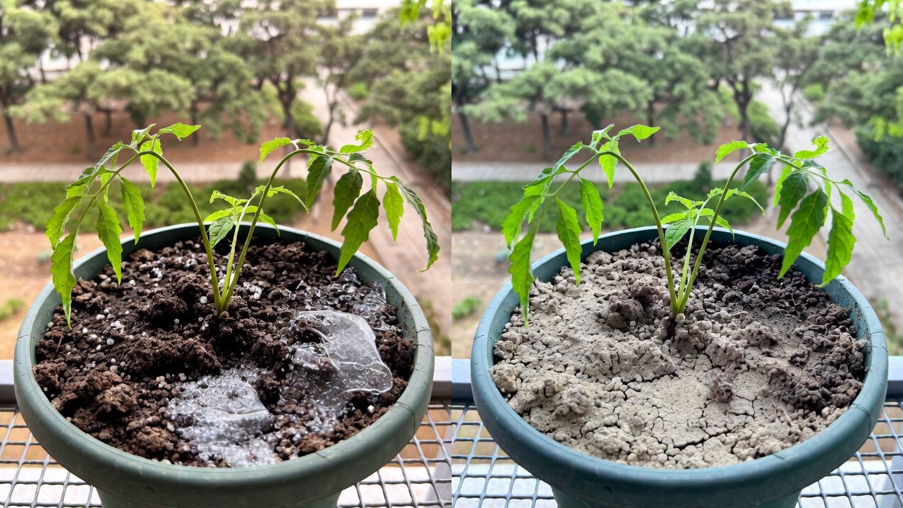 Hydrogel and Water-Retention Tricks