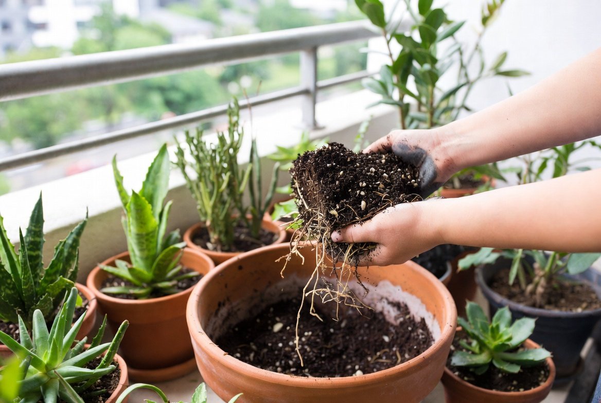 Refresh Old Potting Soil