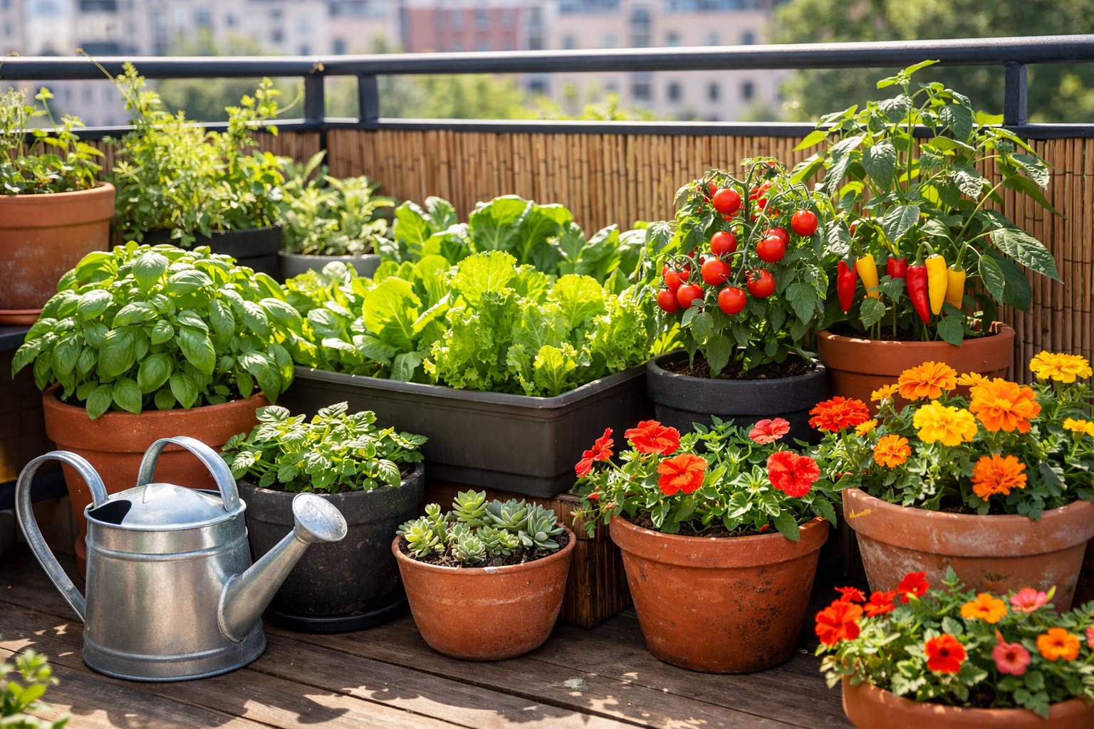 low maintenance balcony plants